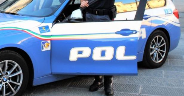 polizia stradale incidente