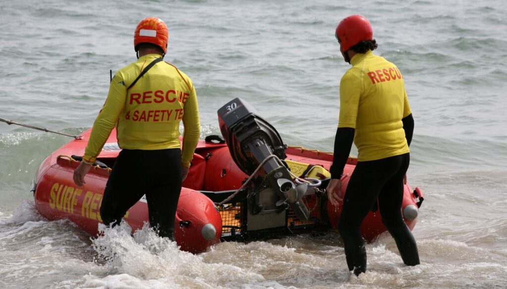soccorso in spiaggia