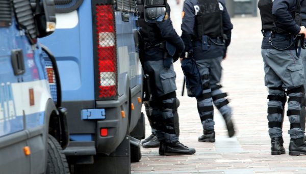 posto di blocco polizia italiana